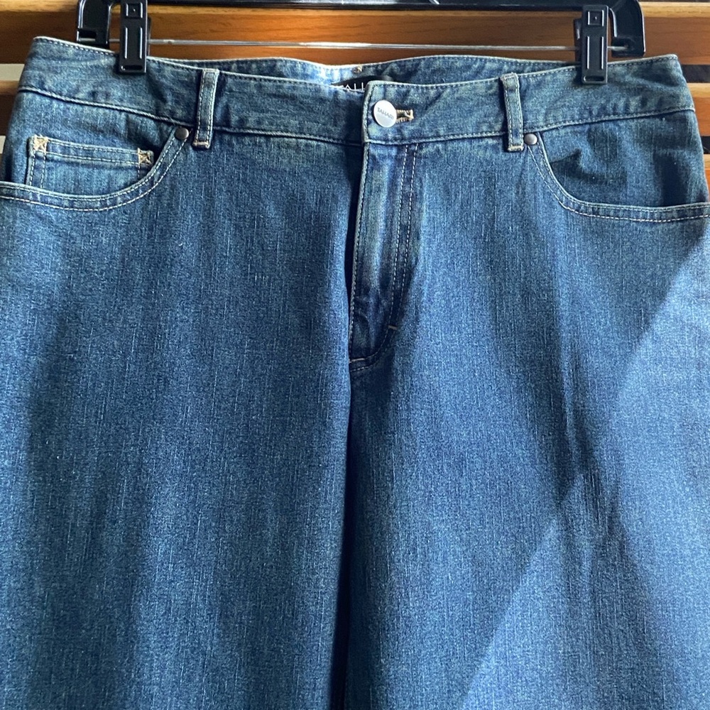 Tahari Indigo Denim Pants Jeans 8 NWT